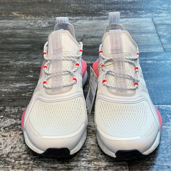 Adidas Shoes Sneakers Mens Size 10 NMD_V3 Originals Running White Red GX2089 NWT - Picture 2 of 12